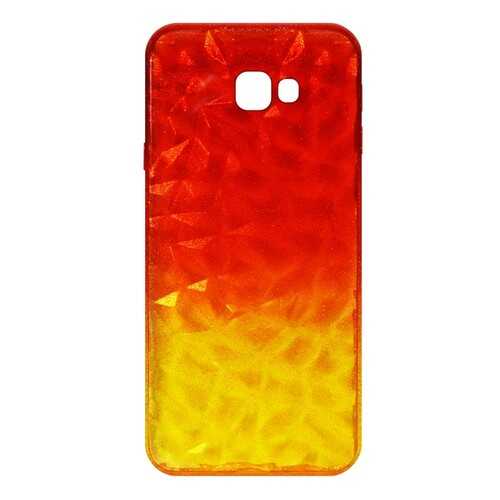 Чехол Crystal Krutoff для Samsung Galaxy J4+ (SM-J415) Yellow/Red