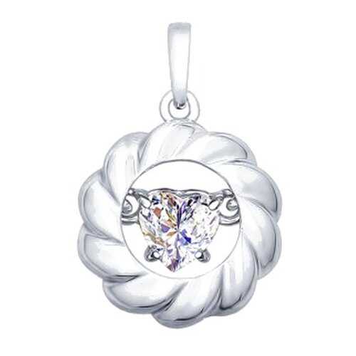 Подвеска SOKOLOV из серебра со Swarovski Zirconia 89030027