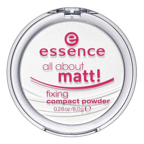 Пудра essence All About Matt! Fixing Compact Powder Transparent