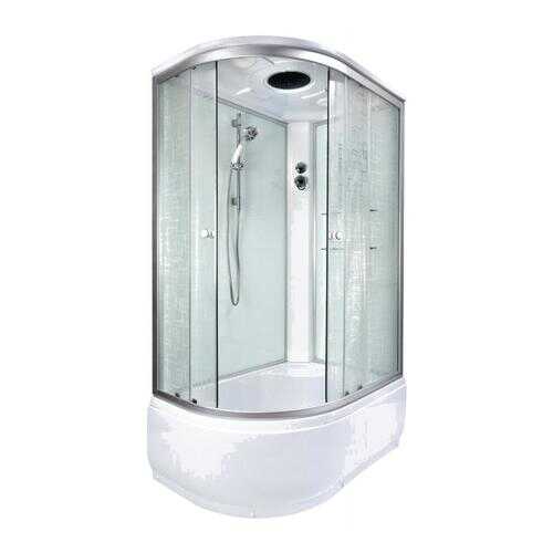 Душевая кабина Deto EM4512R 120x80x220 правая, матовый