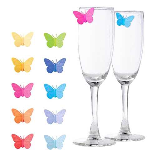 Маркеры для бокалов Balvi Drink Wings, 10шт,