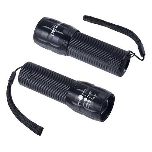 Туристический фонарь Perfeo LT-004, черный, 3 режима