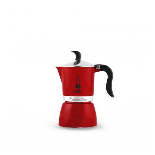 Гейзерная кофеварка Bialetti Fiametta RED (2019) 3 порции
