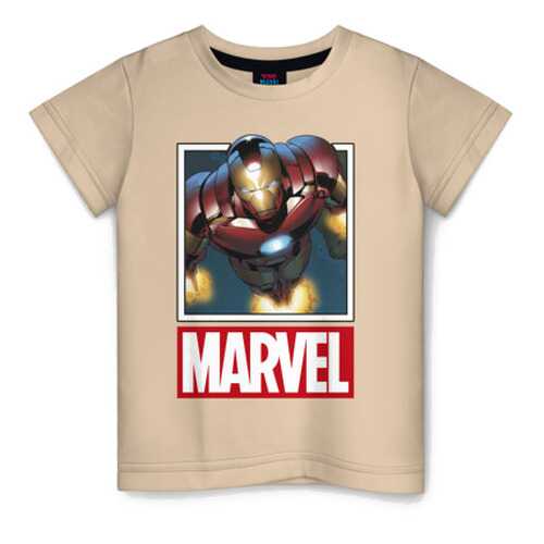 Детская футболка хлопок Iron Man размер 104