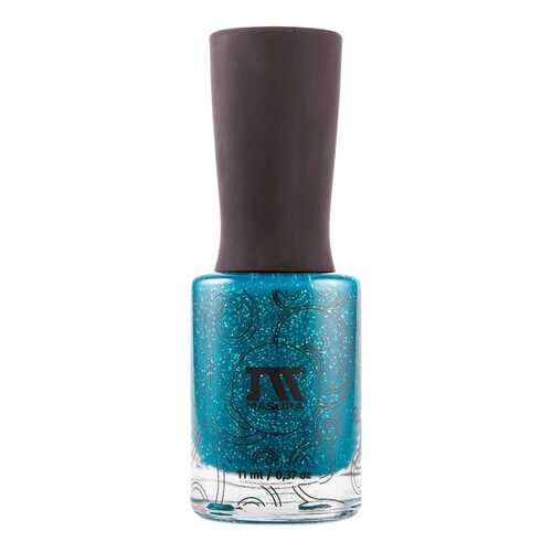 Лак для ногтей Masura Золотая коллекция Sparkle teal the end 11 мл