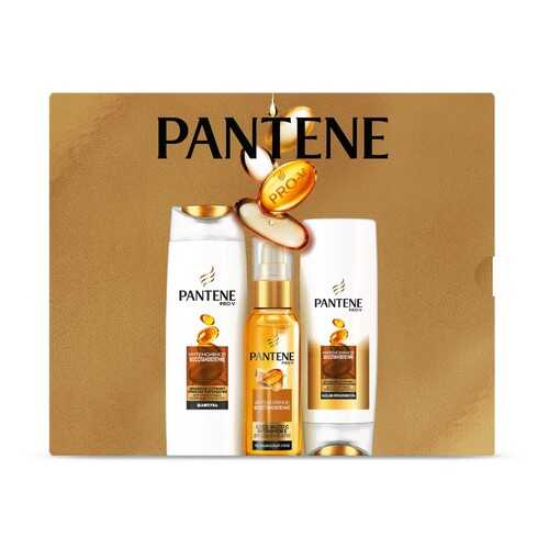 Набор Pantene Шампунь 250 мл + бальзам-ополаскиватель 200мл + масло 100мл