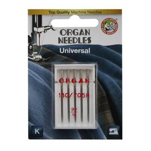 Иглы Organ универсальные 5/90 Blister