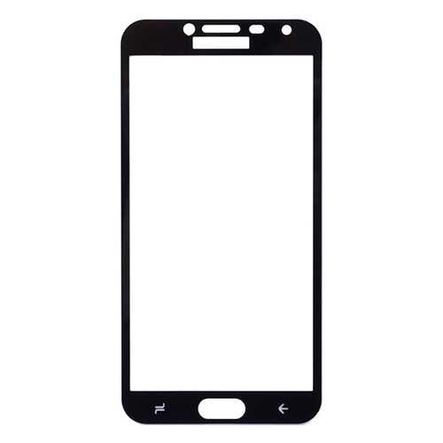 Защитное стекло на весь экран полноклеевое для Samsung Galaxy J4 (2018) черное