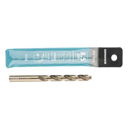Сверло спиральное GROSS 72336