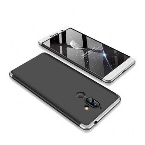 Чехол GKK LikGus для Nokia 7 plus Black / Silver
