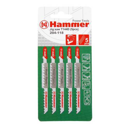 Пилка по дереву для лобзика Hammer 30554