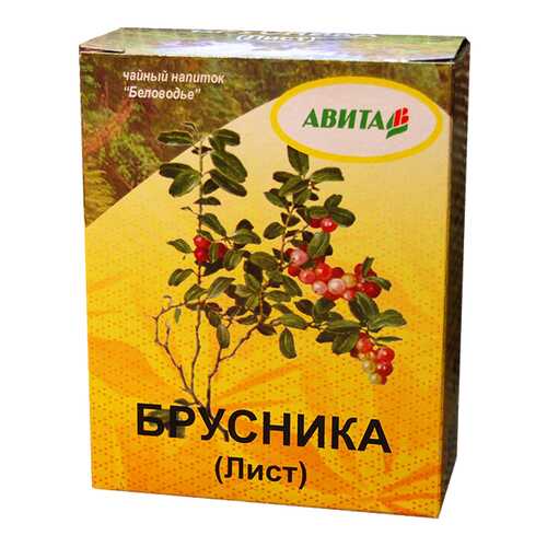 Брусника Авита лист 50 г