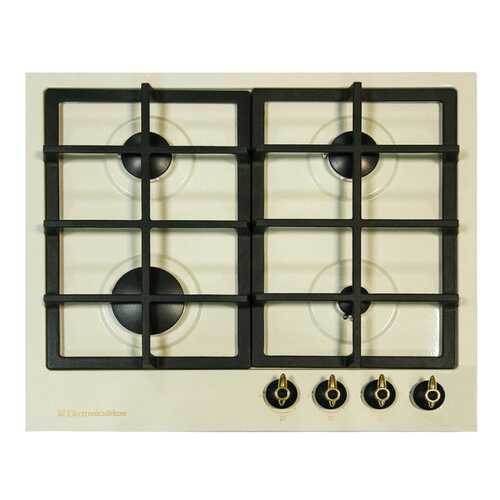 Встраиваемая варочная панель газовая Electronicsdeluxe TG4 750231F-022 Beige