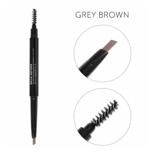Карандаш для бровей Lucas' Cosmetics CC Brow Definer Grey Brown серо-коричневый
