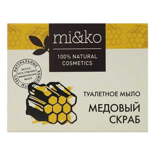 Косметическое мыло Ми&Ко Медовый скраб 75 г