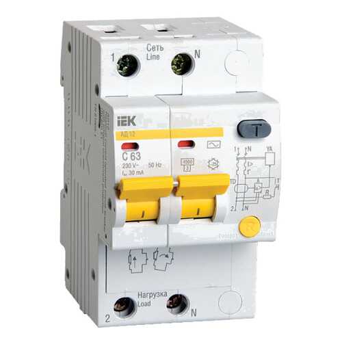 Автоматический выключатель IEK MAD10-2-063-C-030