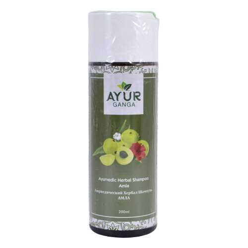 Шампунь АМЛА (Ayurvedic Herbal Shampoo AMLA) AYUR GANGA, 200мл