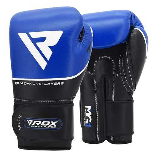 Боксерские тренировочные перчатки RDX BGL-T9 BLUE