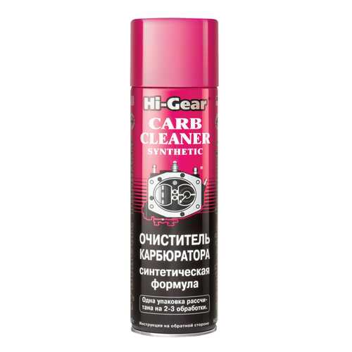 Очиститель карбюратора (синтетическая формула, аэрозоль) Hi Gear HG3121