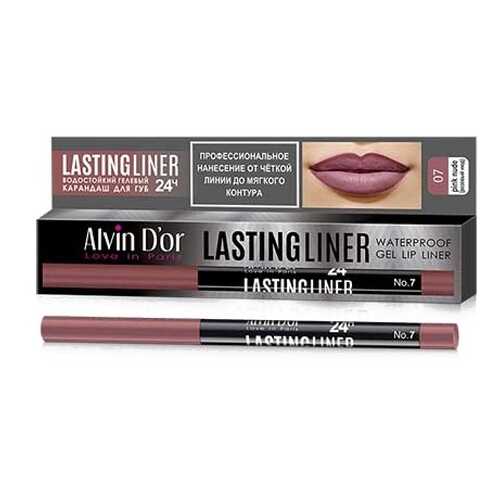 Карандаш для губ Alvin D`or Lastingliner, тон 07