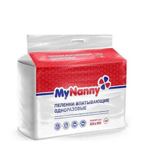 Пеленки впитывающие Medmil MyNanny 30 шт. 60x90 см