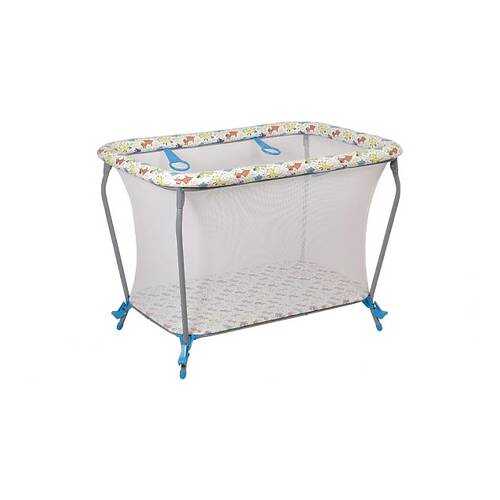 Манеж Polini kids Classic Собачки, бирюзовый