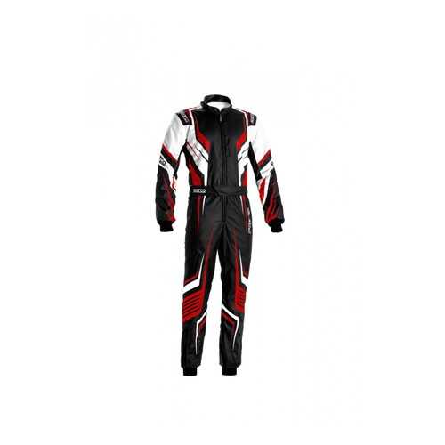 Комбинезон для картинга PRIME K, CIK, чёрный/белый/красный, р-р 54 Sparco 00230754NBRS