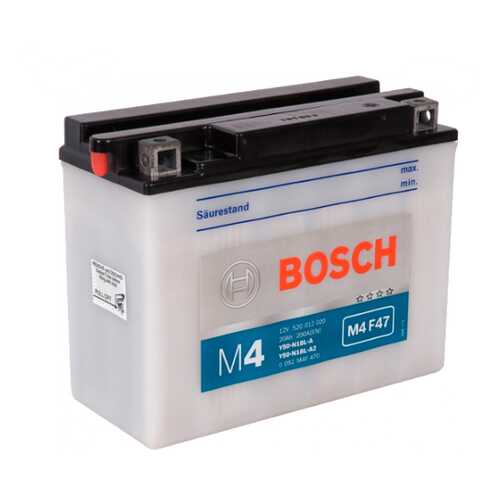 Акб M4 F47 12v 20ah 200a 207x92x164 Bosch