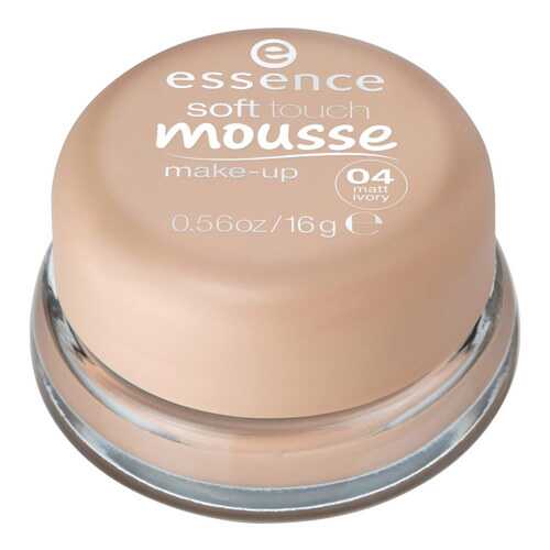 Тональный крем essence Soft Touch Mousse Make-up 04 Matt Ivory 16 г