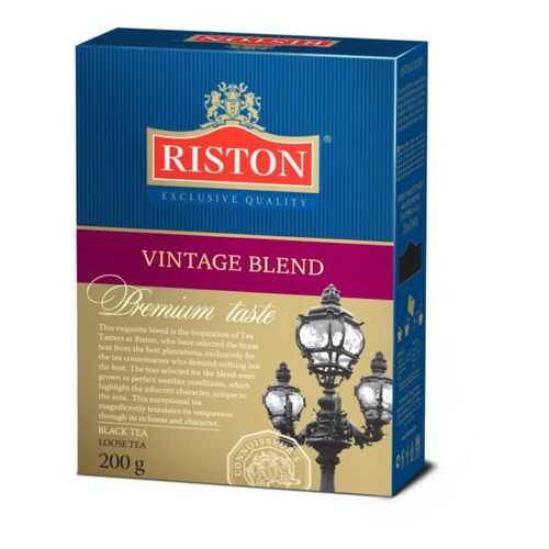 Чай черный Riston vintage blend 200 г