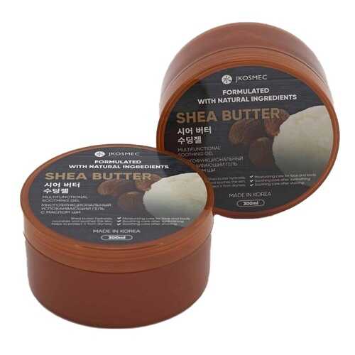 Гель с маслом ши JKOSMEC shea butter multifunctional soothing gel 300 мл