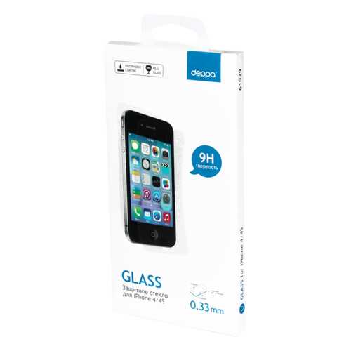 Защитное стекло Deppa для Apple iPhone 4/iPhone 4S