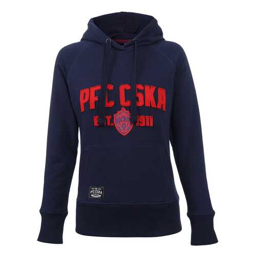 Худи ПФК ЦСКА est.1911, синее, XS