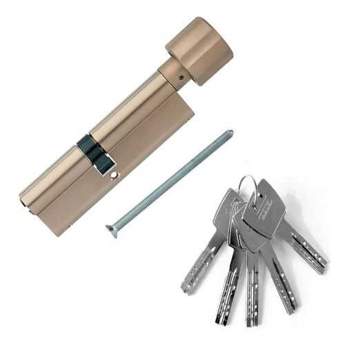 Европрофильный цилиндр ABUS X12R430 ключ/вертушка 40-45 (85 мм) NI (5 key)