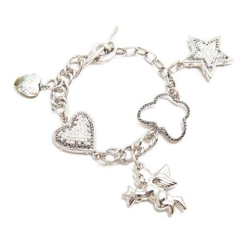 Браслет женский G. Glow BR513045 серебристый
