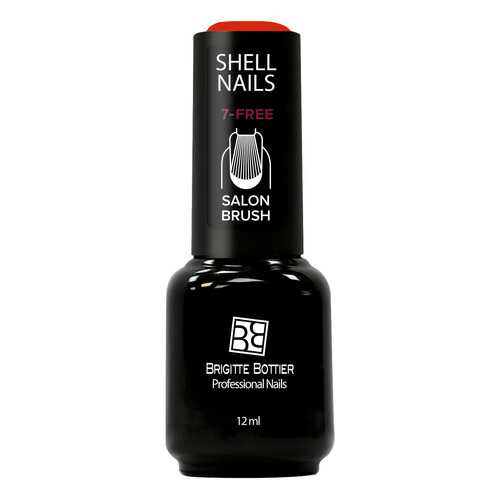 Гель-лак для ногтей Brigitte Bottier Shell Nails тон 995 морковный красный, 12мл