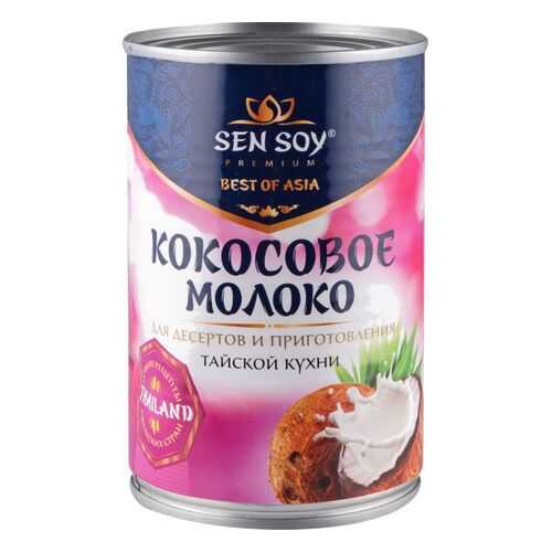 Кокосовое молоко Sen Soy premium 5-7% 400 г