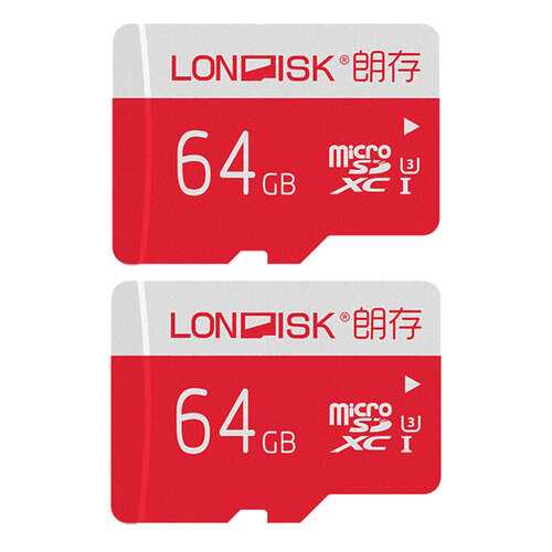 Карта памяти Londisk Extreme microSDHC UHS-I Class 10 U3 64GB 2шт