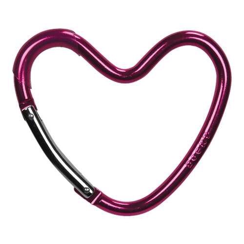 Крепление Dooky-Xplorys для сумок Dooky Heart Hook Розовое