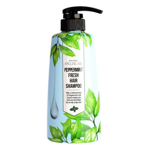 Шампунь Welcos Around Me Peppermint Hair Shampoo 500 мл
