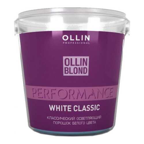 Осветлитель для волос Ollin Professional White Blond Powder 500 г