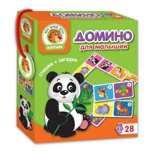 Настольная игра Vladi Toys Зоопарк: Домино (VT2100-02)