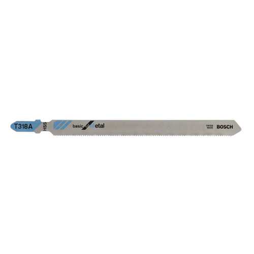 Набор пилок для лобзика Bosch T 318 А, HSS 2608631319 5 шт