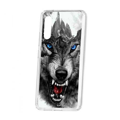 Чехол Samsung Galaxy A90 5G Kruche Print Волк