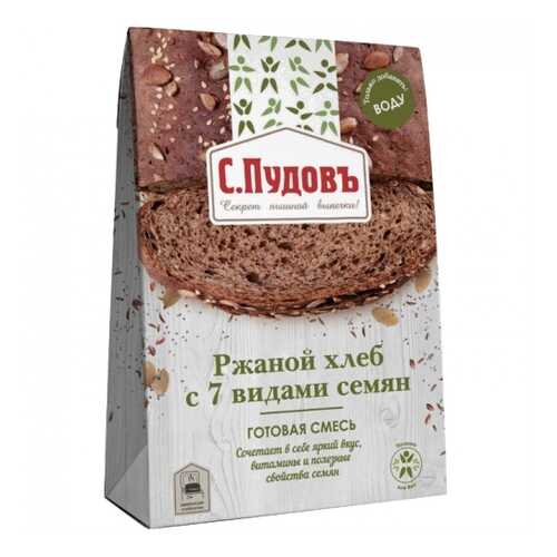 Хлебная смесь ржаной хлеб с 7 видами семян 500 г
