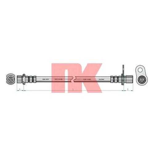 Шланг тормозной системы Nk 8545169