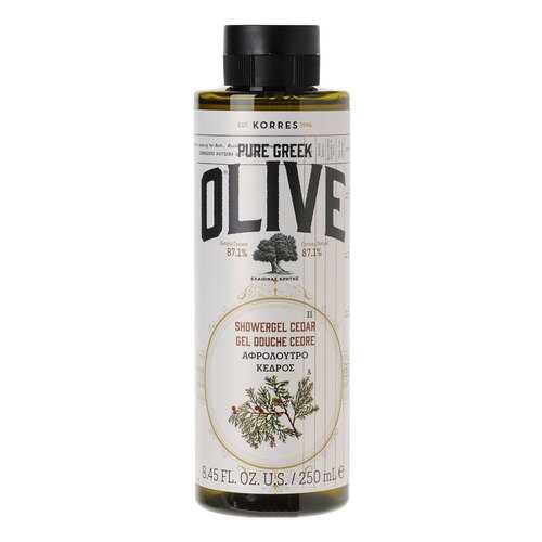 Гель для душа Korres Pure Greek Olive Cedar 250 мл