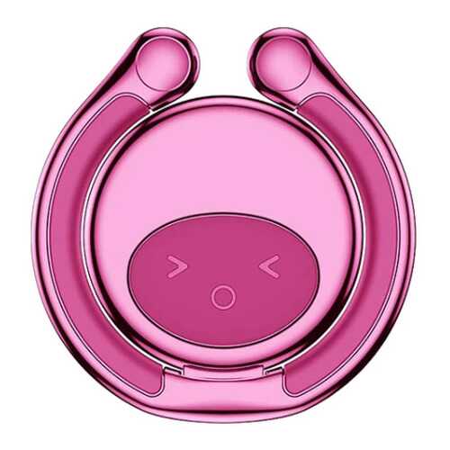 Кольцо-держатель Baseus Elf Rotation Ring Bracket Pink