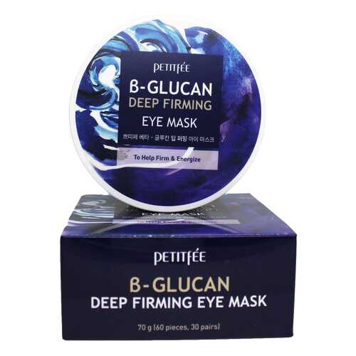 Патчи для глаз Petitfee B-Glucan Deep Firming Eye Mask 60 шт