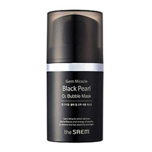Маска для лица THE SAEM Gem Miracle Black Pearl O2 Bubble Mask 50 гр